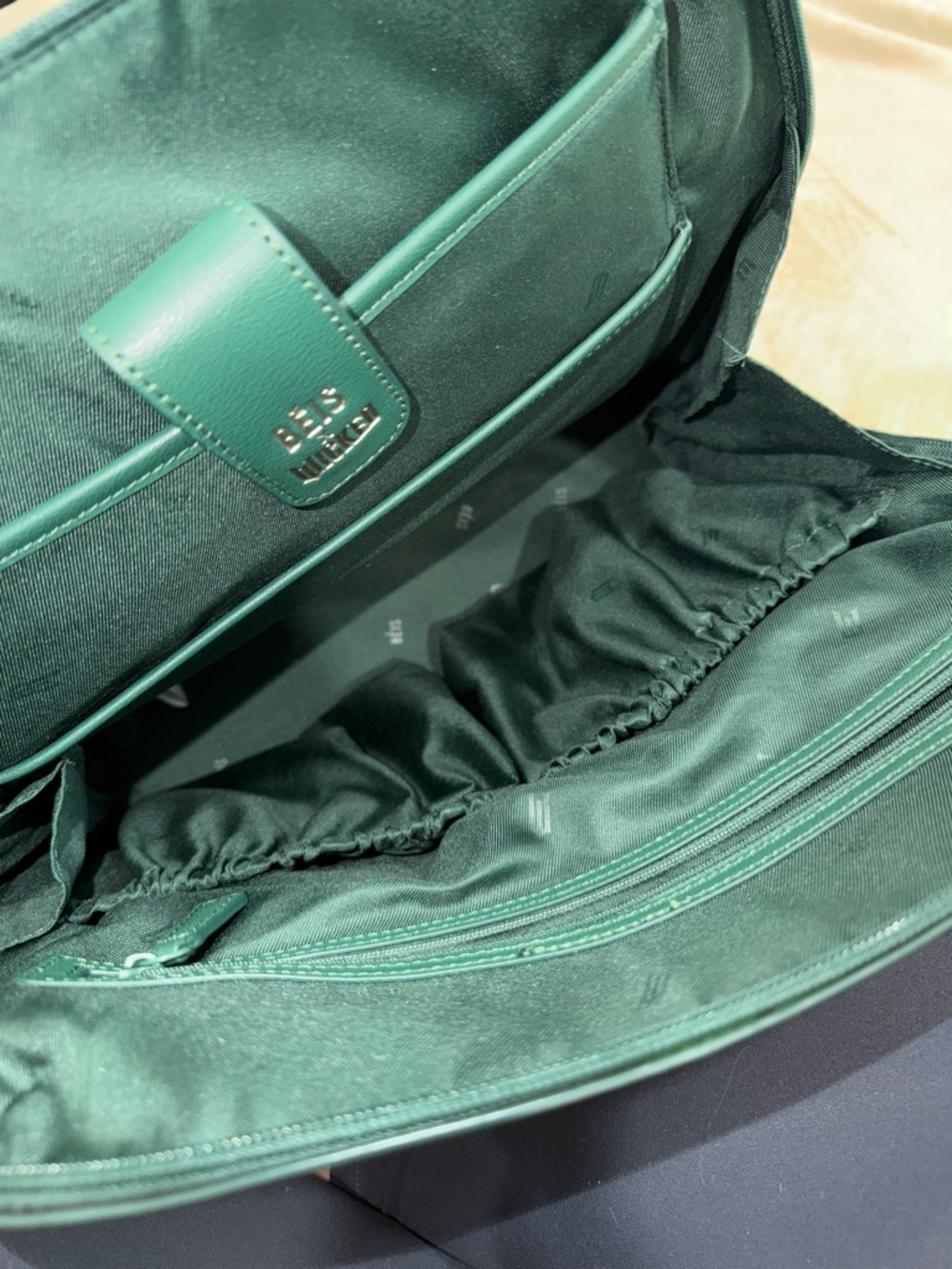 BEIS The Wicked Backpack
in Wicked Green - Picture 7 of 14